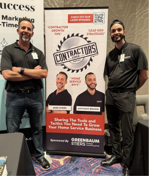 Anthony Brown Mike Stiers Contractor's Edge Tradeshow