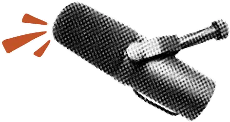 microphone sticker